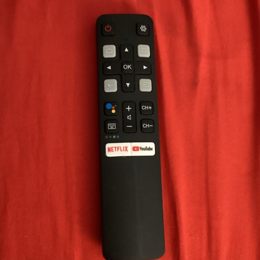 UNIVERSAL Streaming TV Remote with Netflix & YouTube Buttons